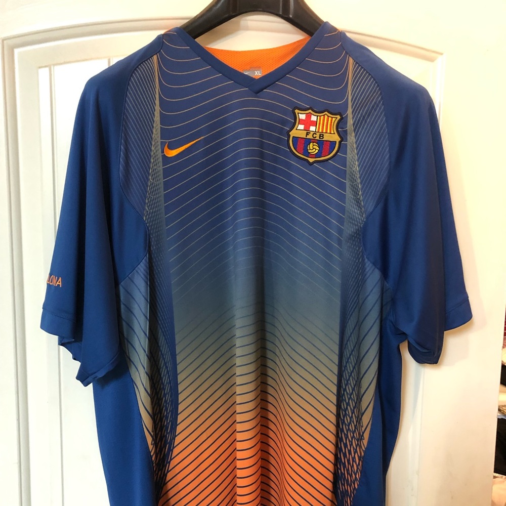 Nike FC Barcelona Leo Messi #10 Jersey sz XL